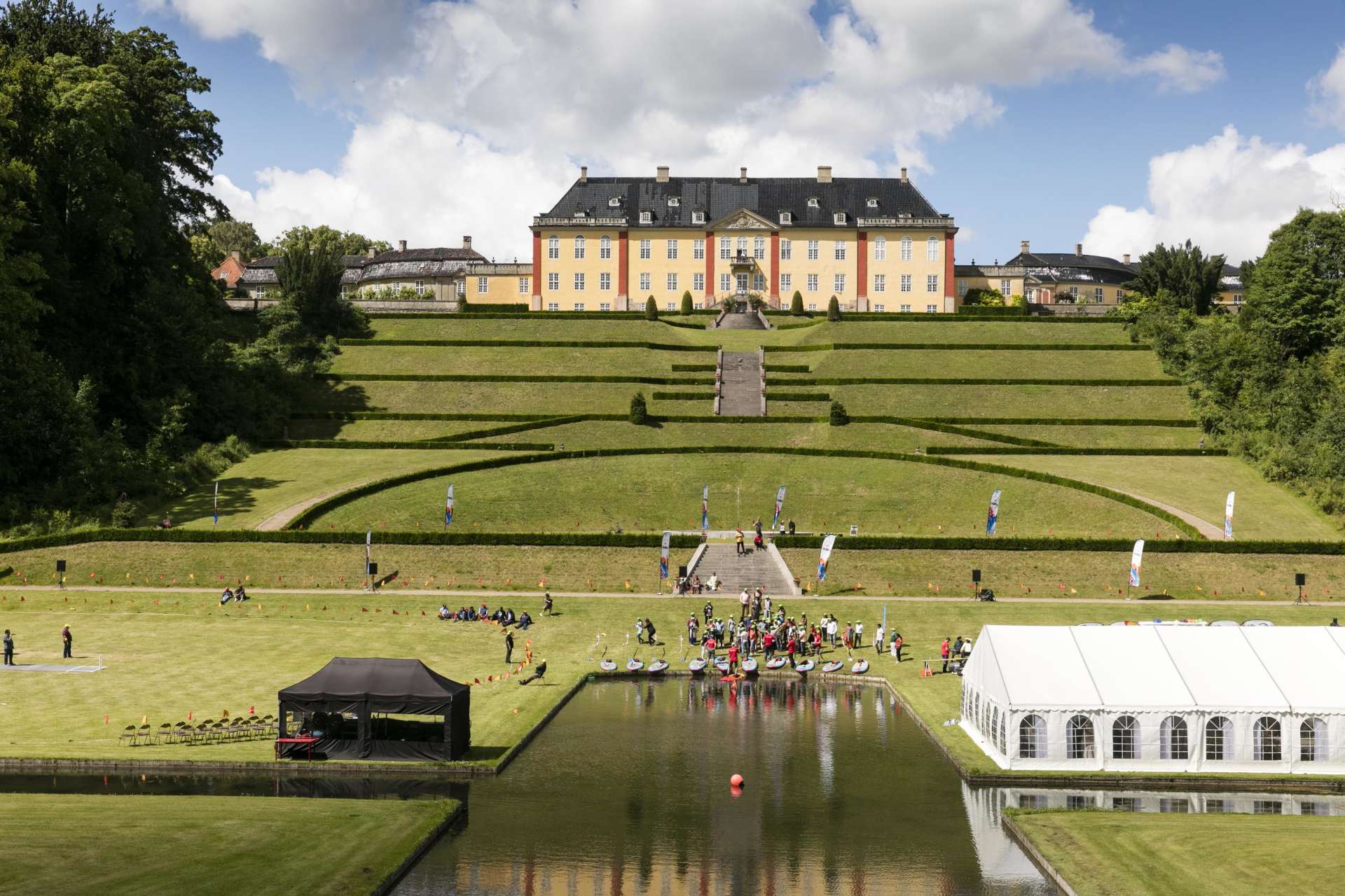 Ledreborg slot hvor ligger det danske